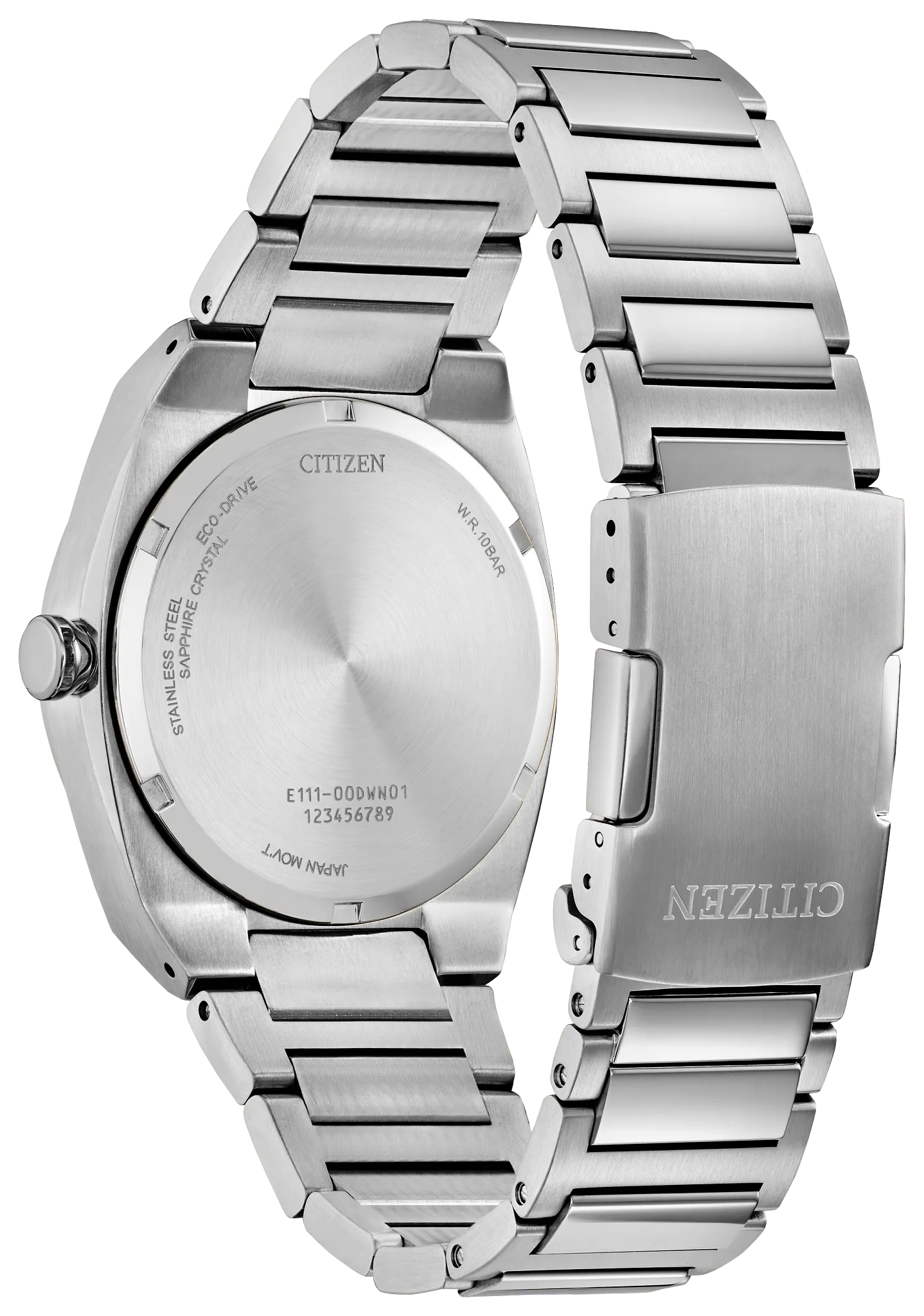 Sport Luxury Black Dial Stainless Steel Bracelet BM7660-54E | CITIZEN